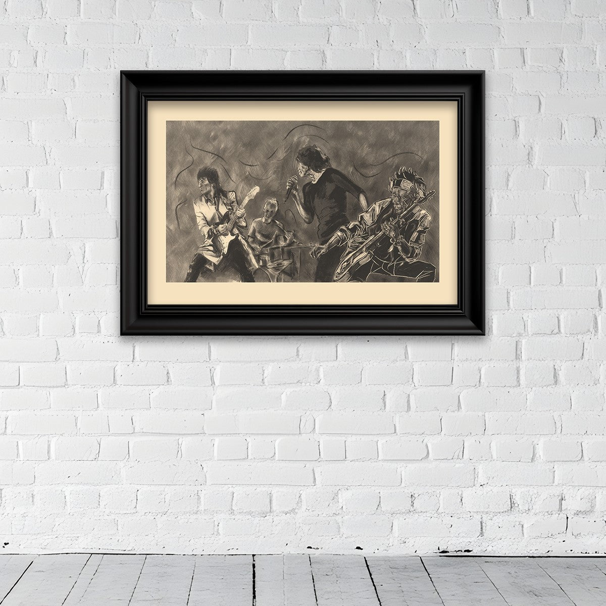 Ronnie Wood - Dance Part II Intaglio Print