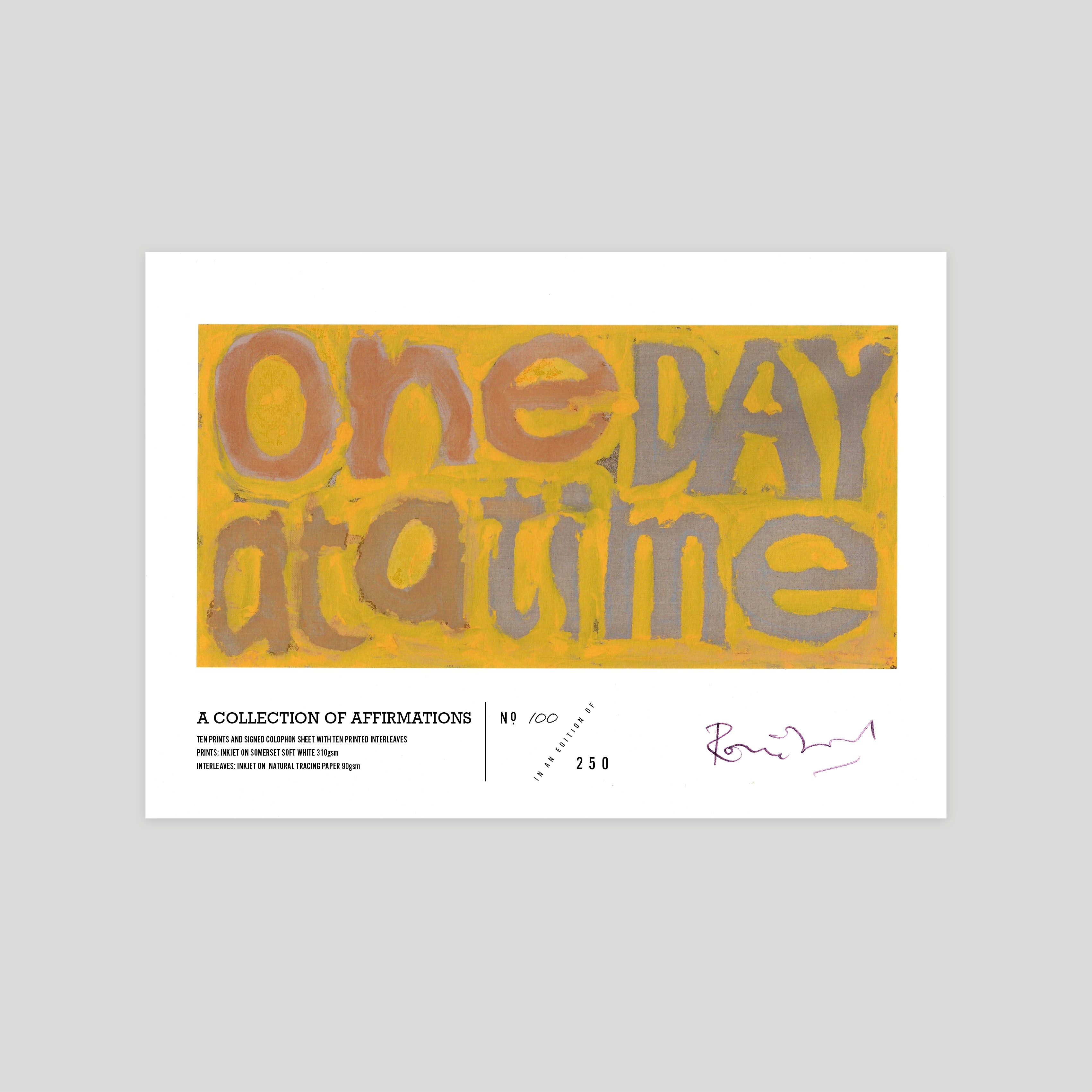 Ronnie Wood - ''One Day At A Time' A Collection Of Affirmations