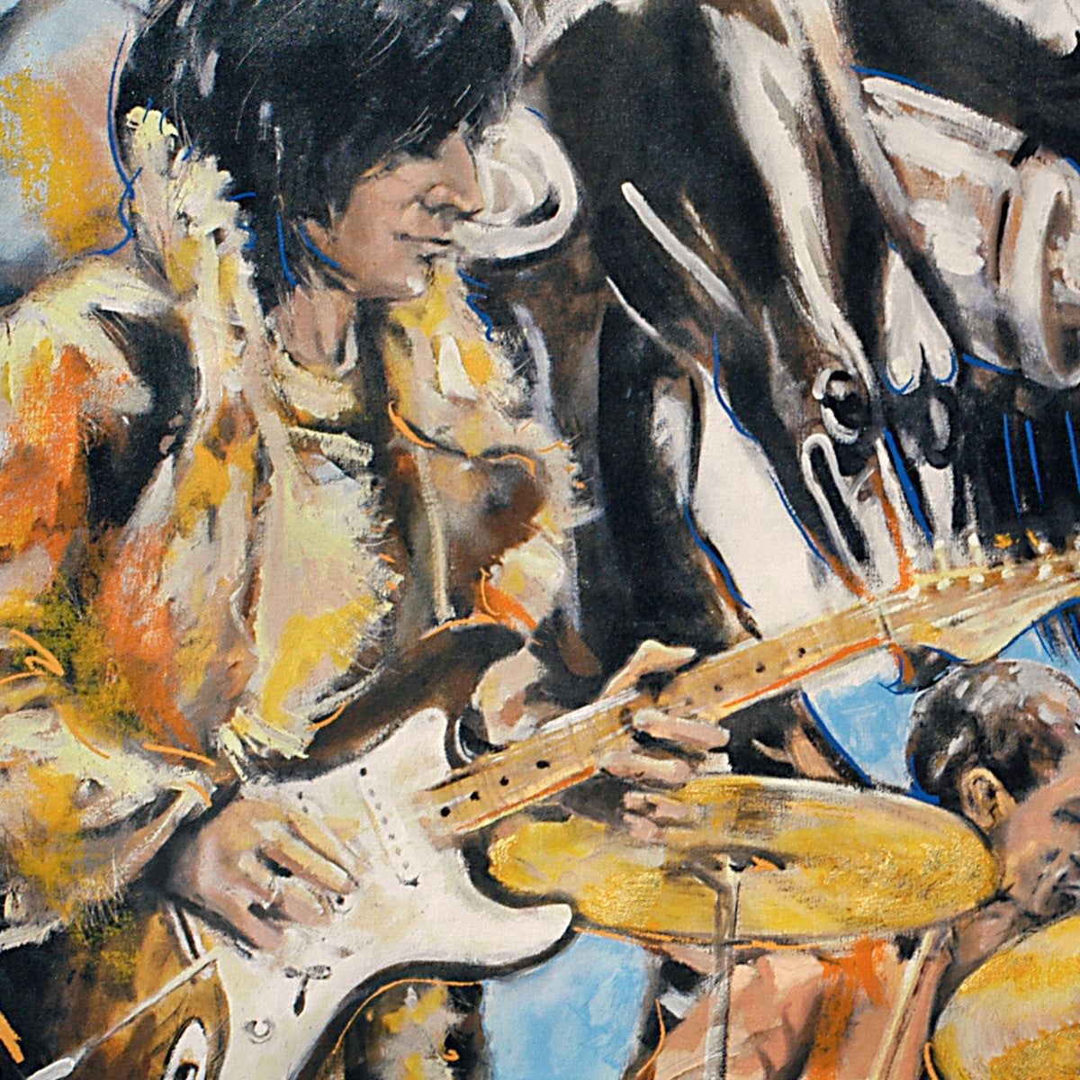 Ronnie Wood - Flatbed '75 30 Year Anniversary Canvas