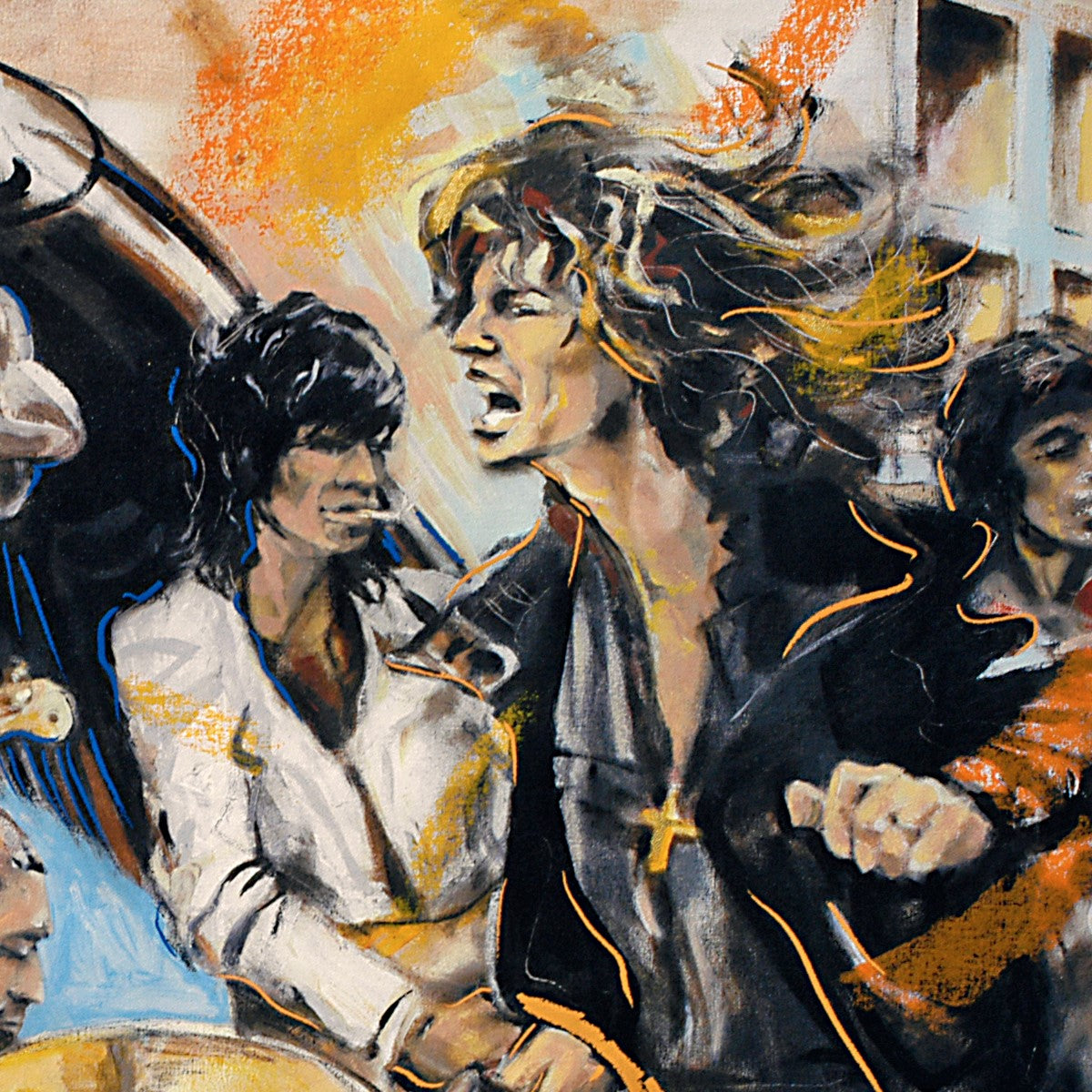 Ronnie Wood - Flatbed '75 30 Year Anniversary Canvas