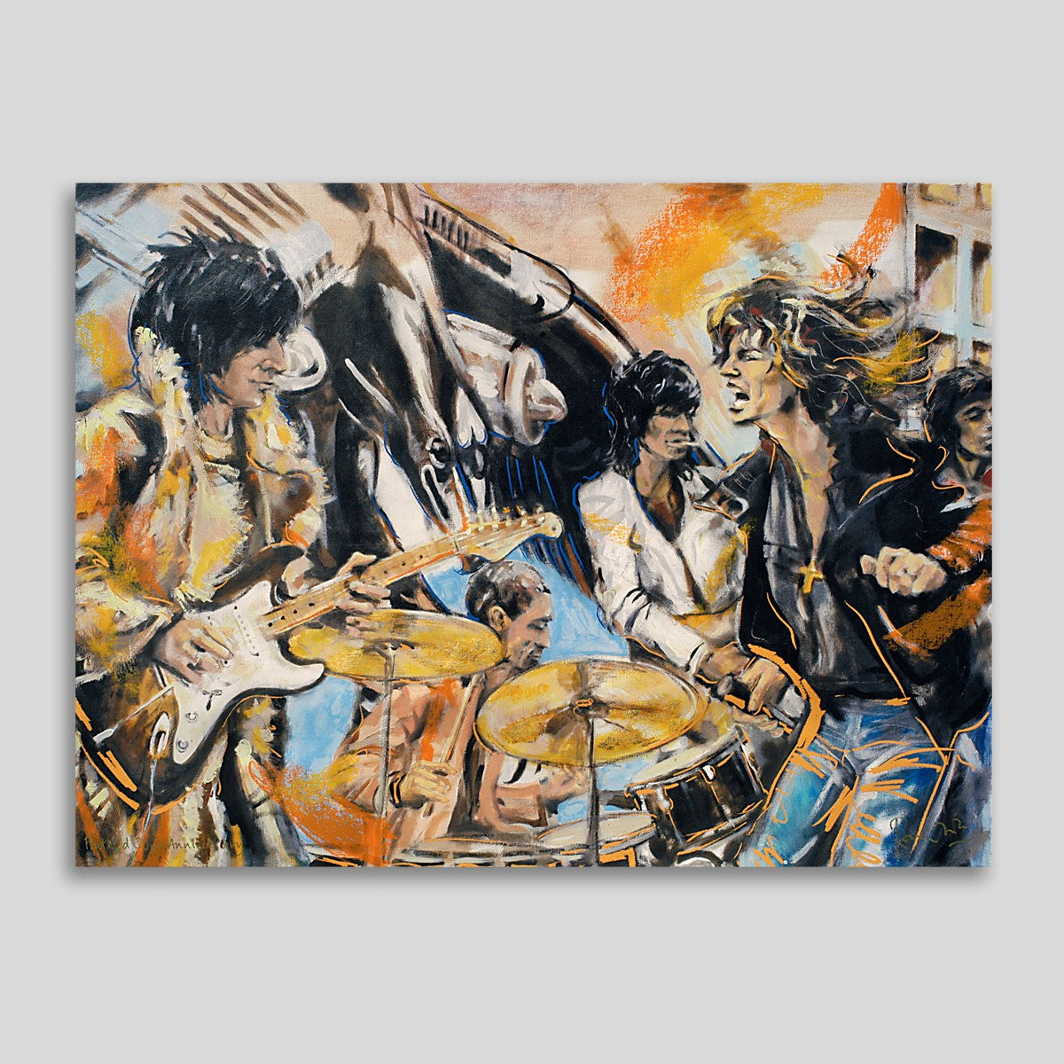 Flatbed '75 30 Year Anniversary Canvas - Ronnie Wood UK