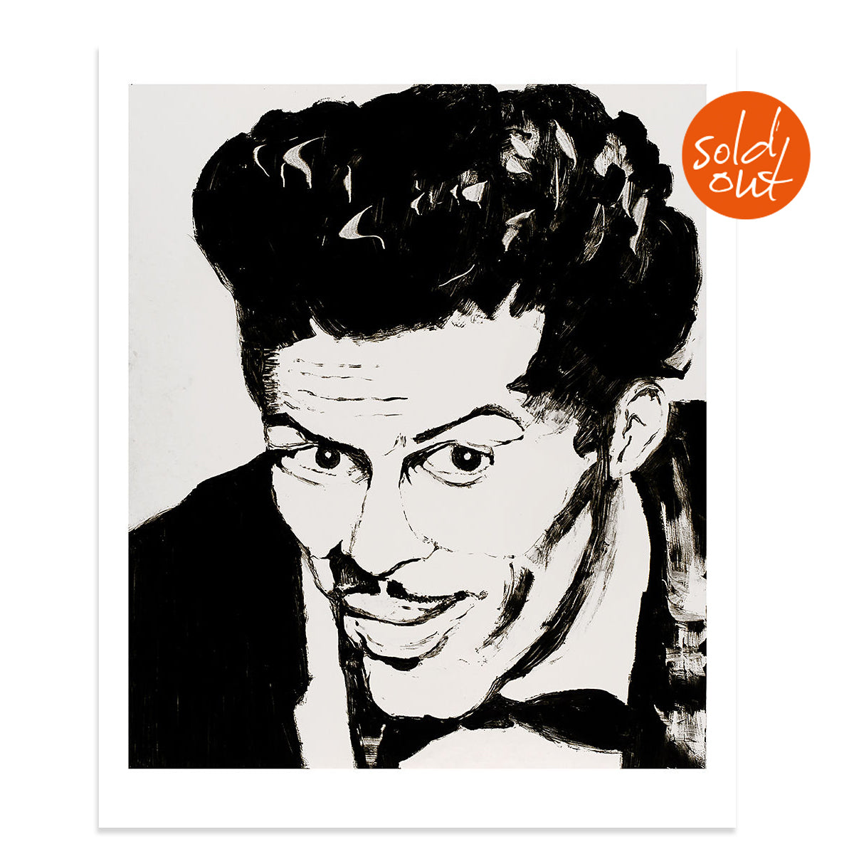 Ronnie Wood - Chuck Art Print