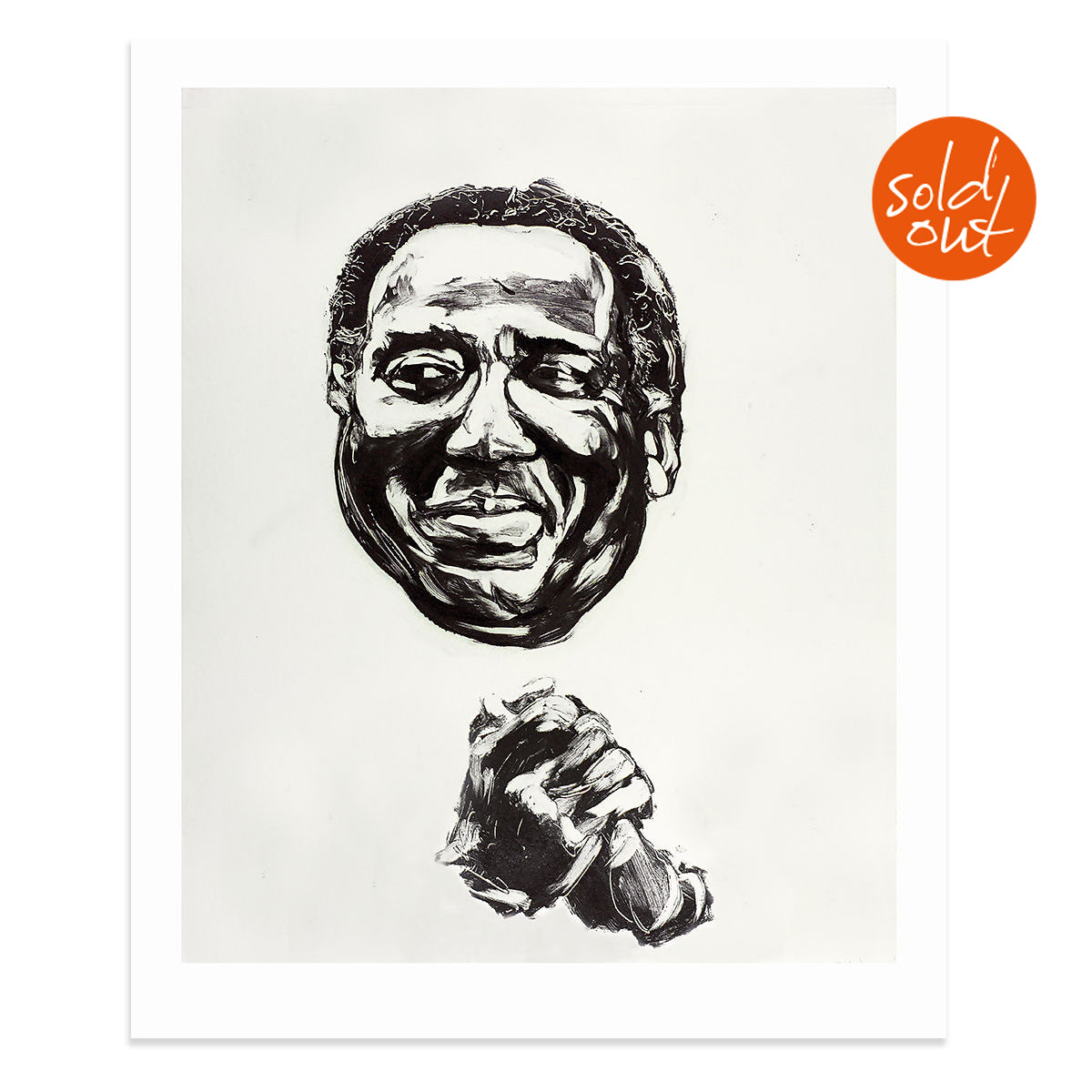 Ronnie Wood - Muddy Art Print