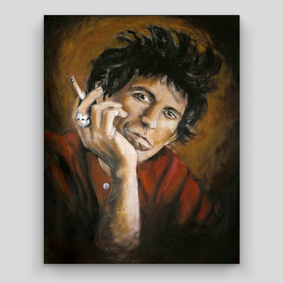 Ronnie Wood - Keith 50 Canvas