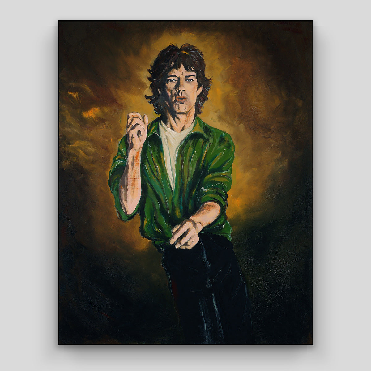 Ronnie Wood - Mick 50 Canvas