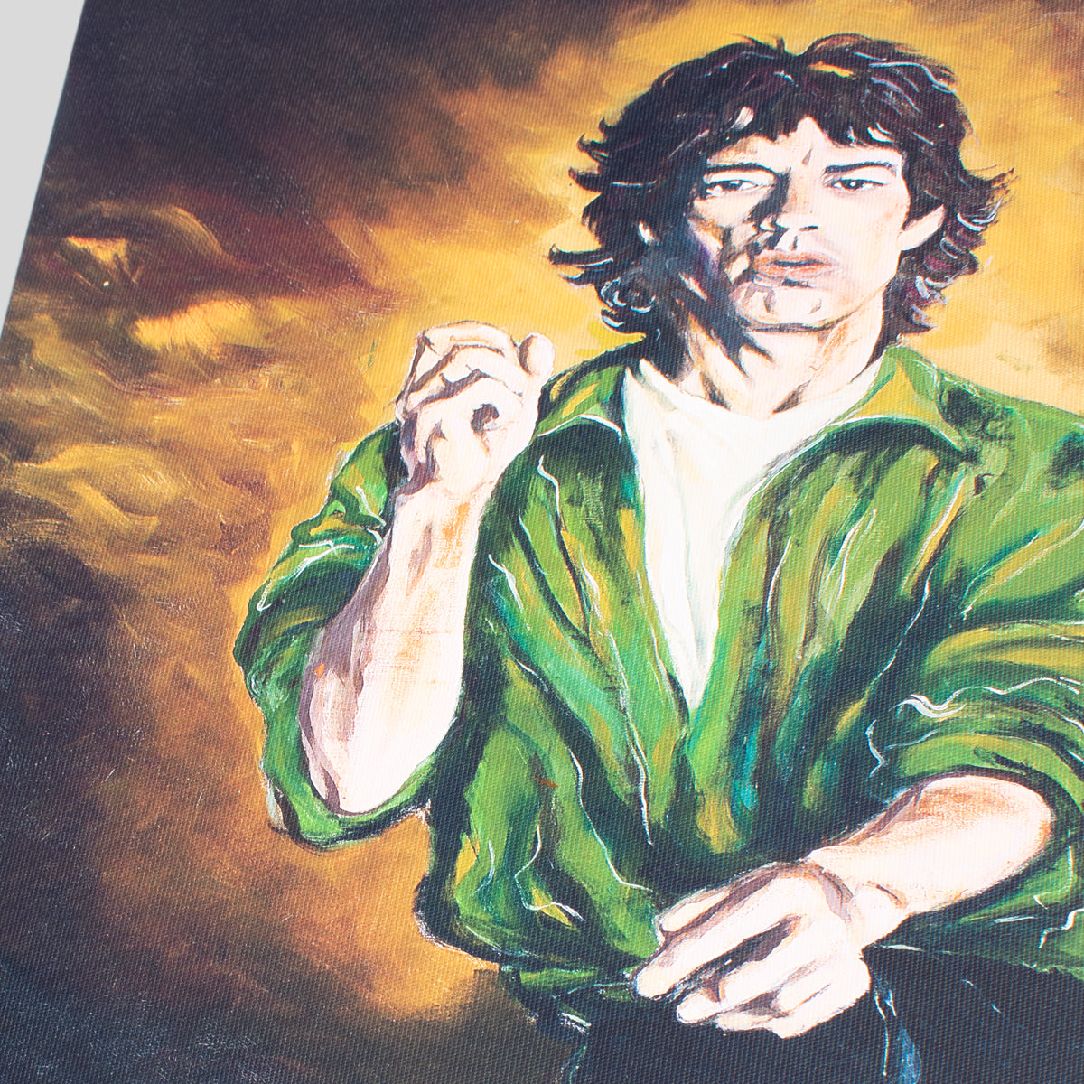 Ronnie Wood - Mick 50 Canvas