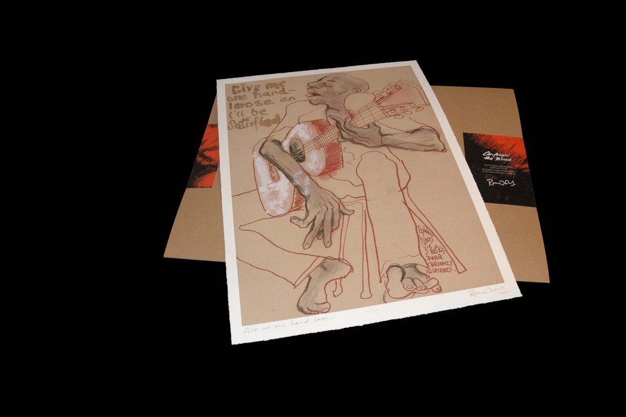 Ronnie Wood - Limited Edition Art Print Folio Set