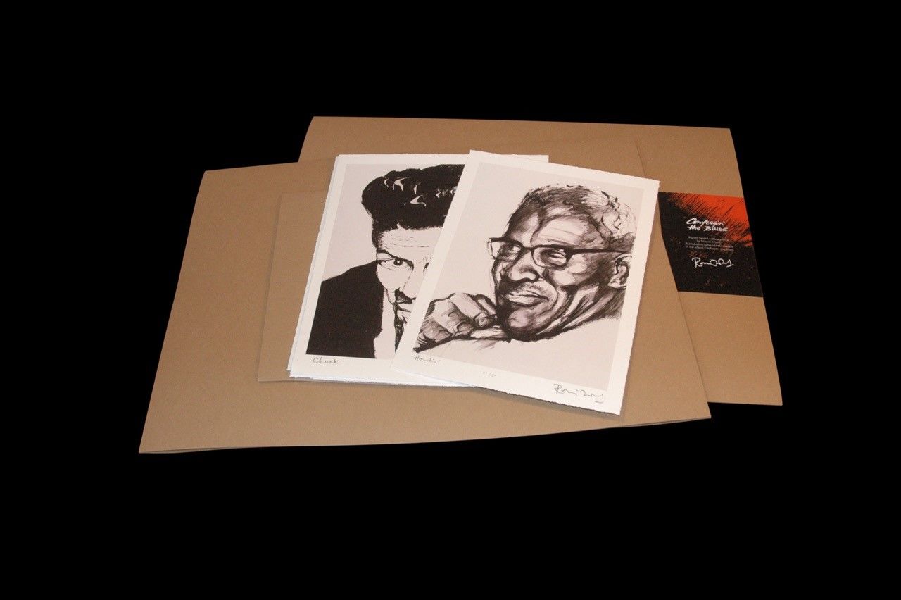 Ronnie Wood - Limited Edition Art Print Folio Set