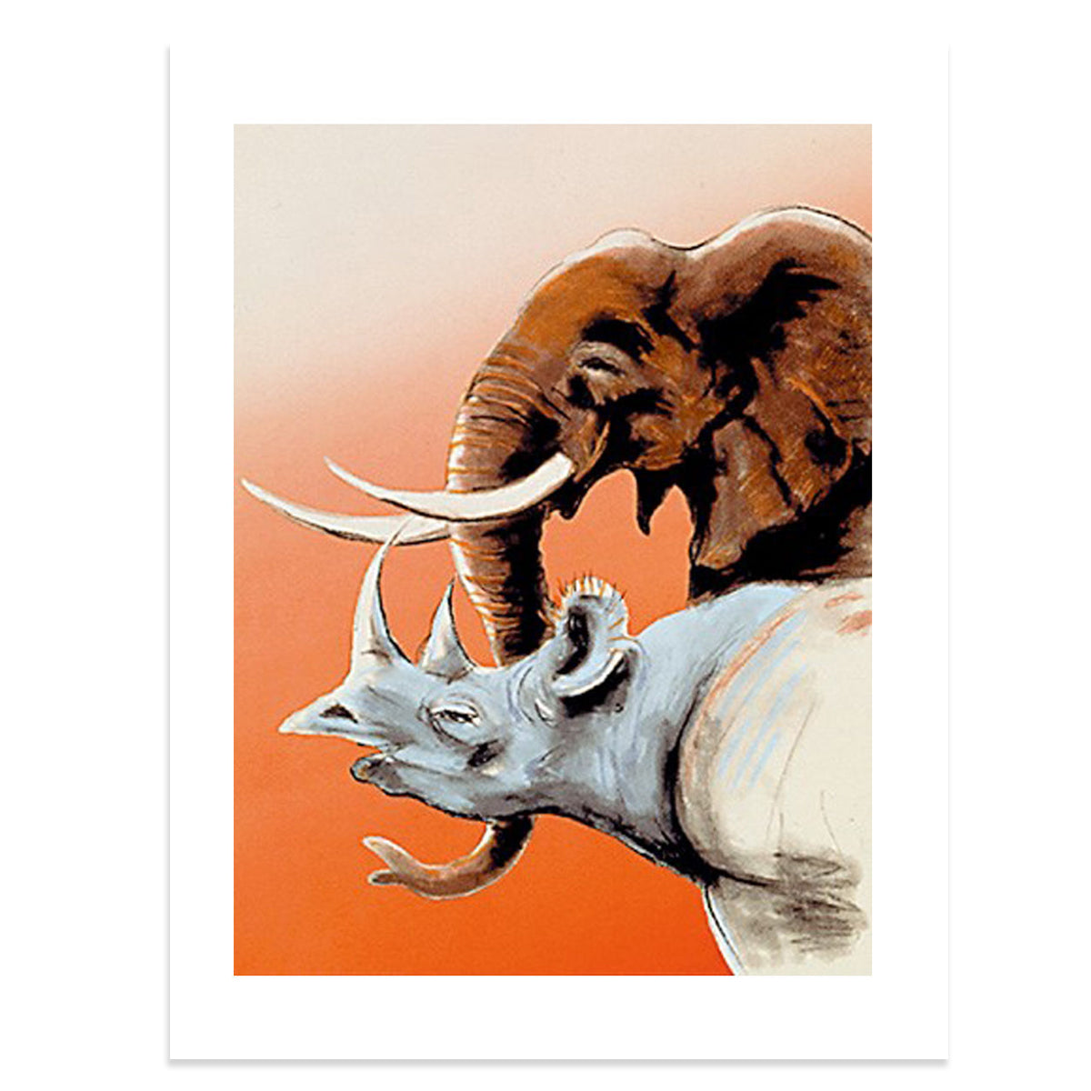 Ronnie Wood - Tusk - Screenprint, 1995
