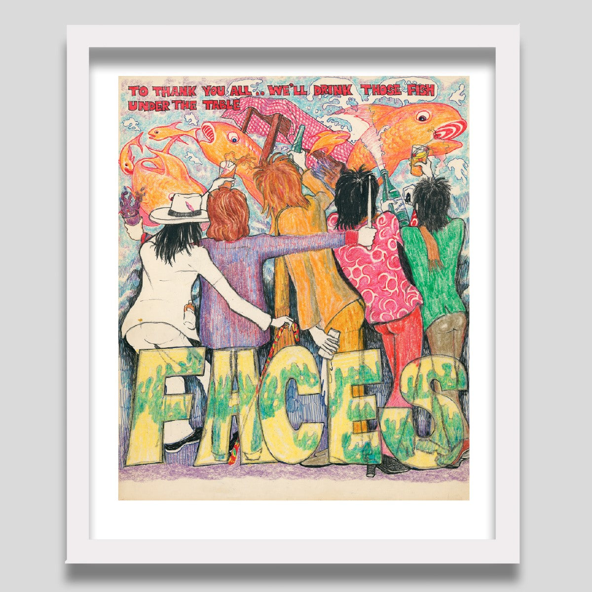 Ronnie Wood - We’ll drink these fish