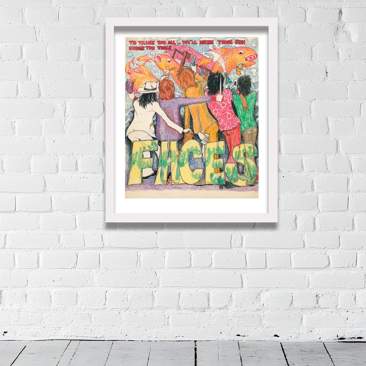 Ronnie Wood - We’ll drink these fish