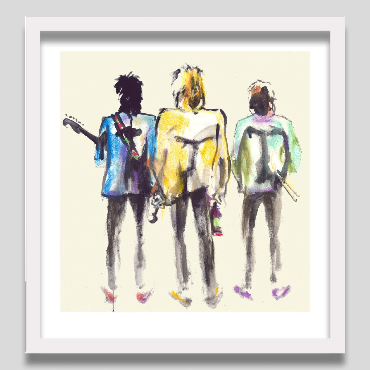 Ronnie Wood エルビス ポップアート 額縁付き　　（I 74 We'll Meet Again II - Ronnie Wood UK