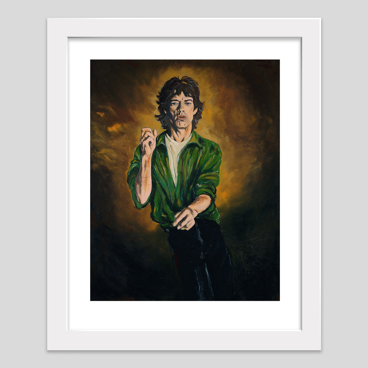 Ronnie Wood - Mick 50 The Portraits