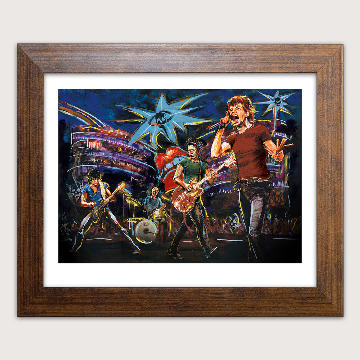 Ronnie Wood - Skulls On Stage II - Collectors Series