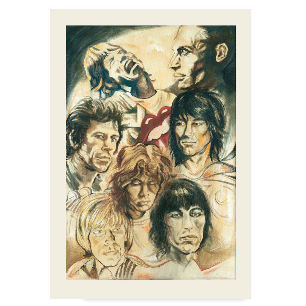Ronnie Wood - Stones Through The Ages (Large Size)