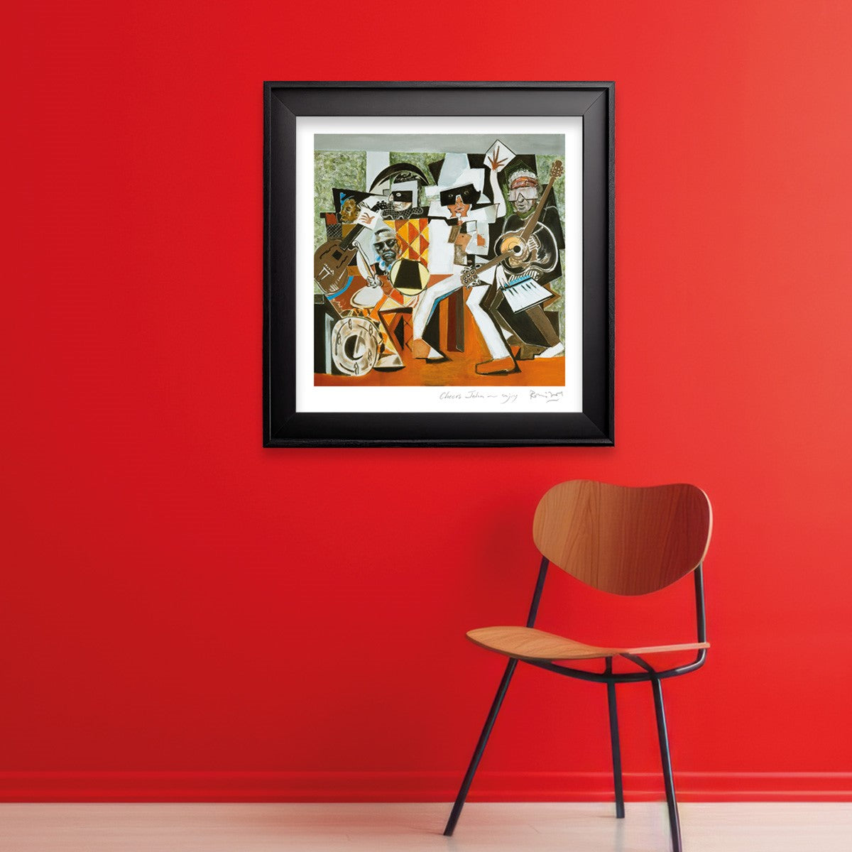 Ronnie Wood - Back In Your Life (Collage Stones) 'Personalised'
