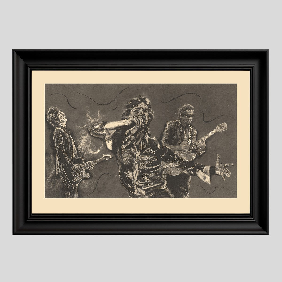 Ronnie Wood - Dance Part I Intaglio Print