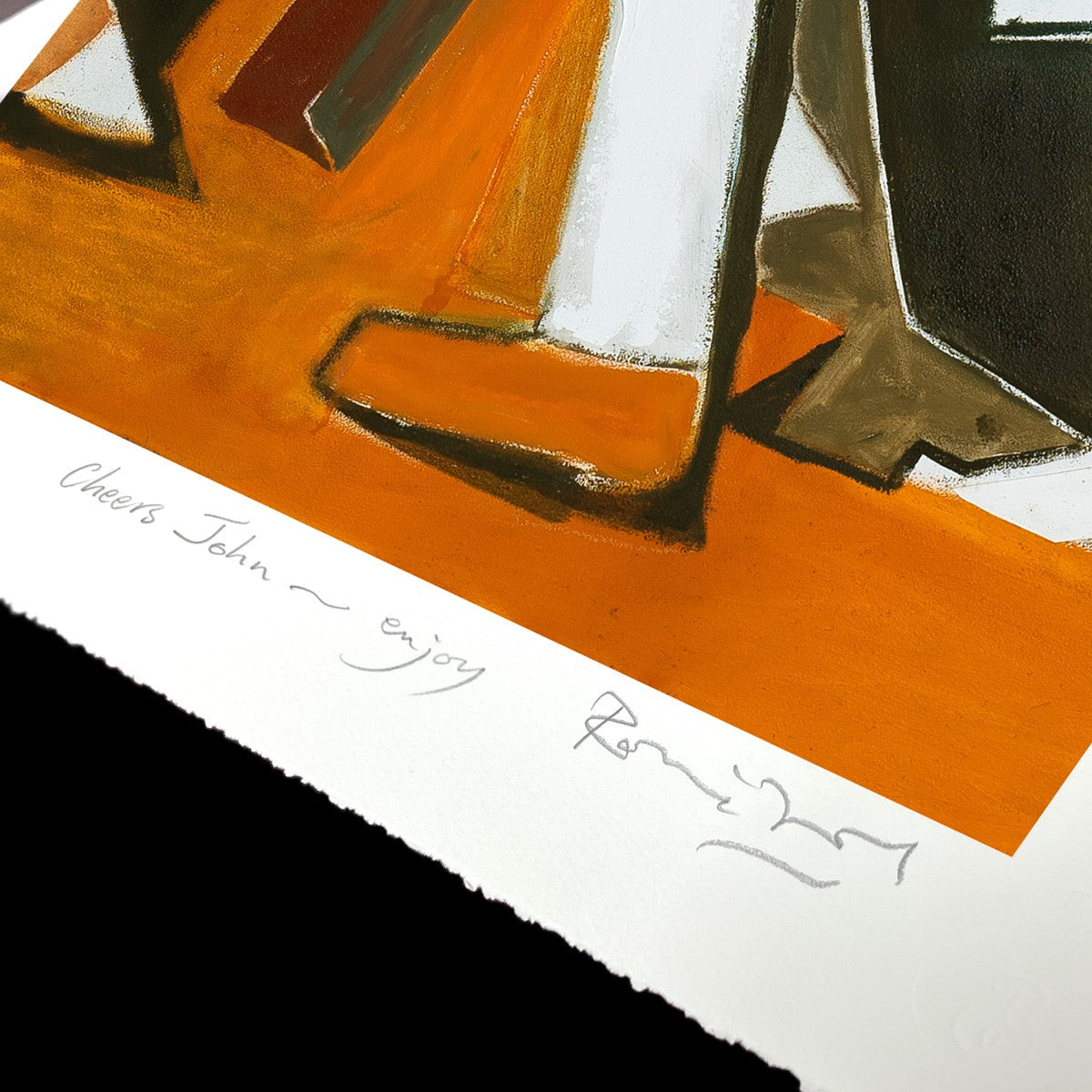 Ronnie Wood - Back In Your Life (Collage Stones) 'Personalised'