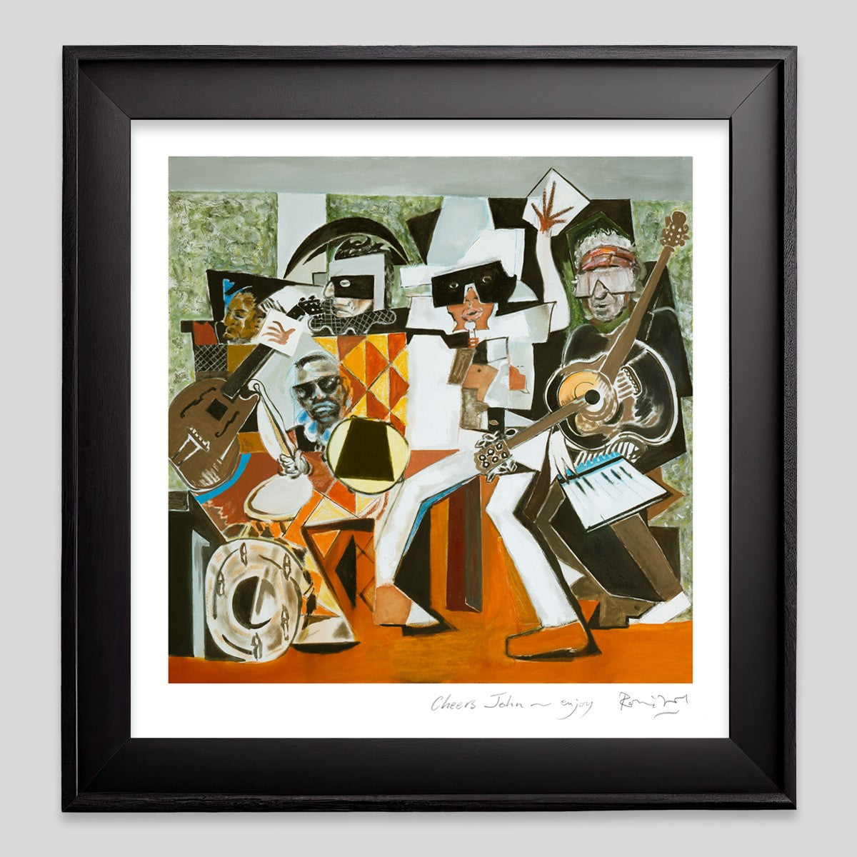 Ronnie Wood - Back In Your Life (Collage Stones) 'Personalised'