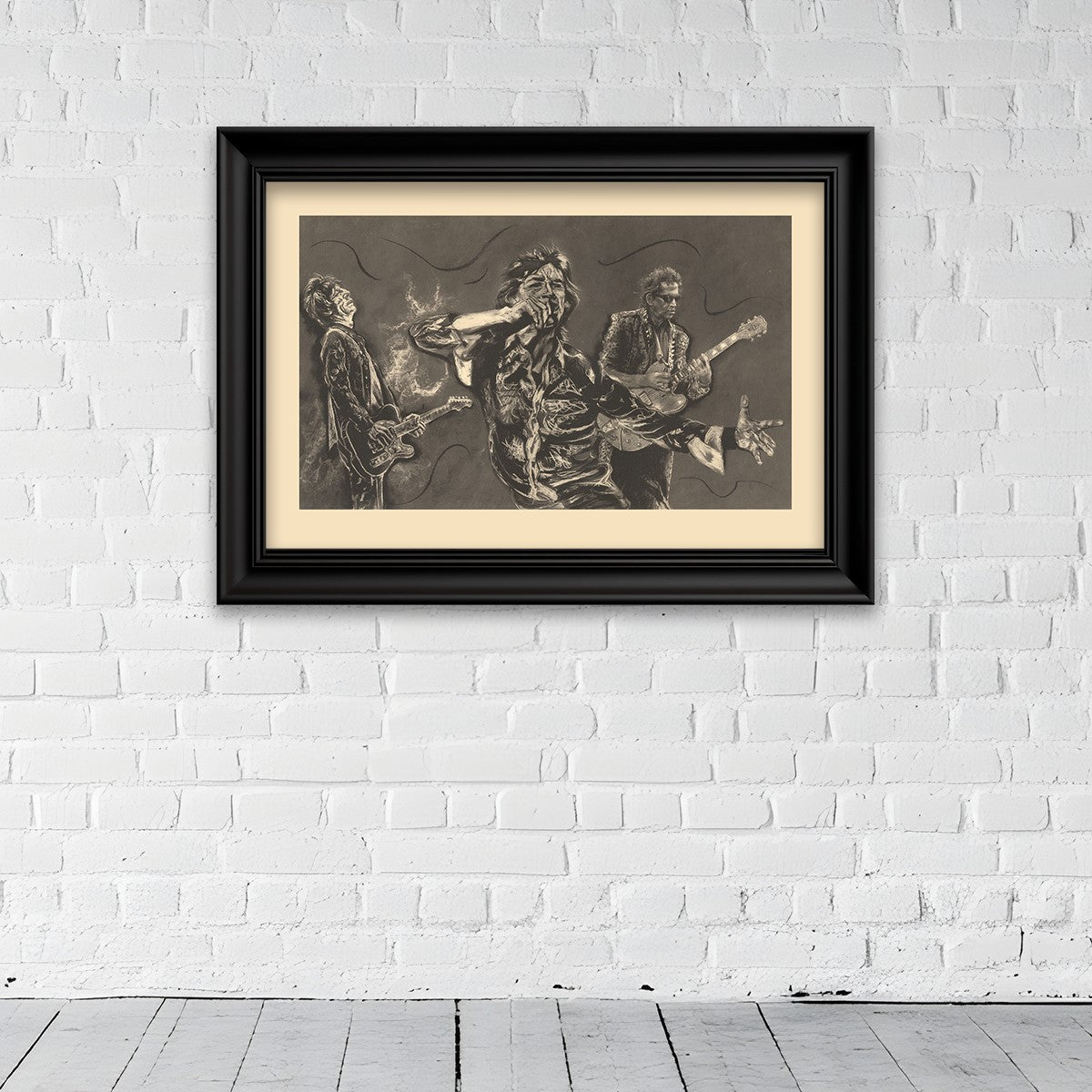 Ronnie Wood - Dance Part I Intaglio Print