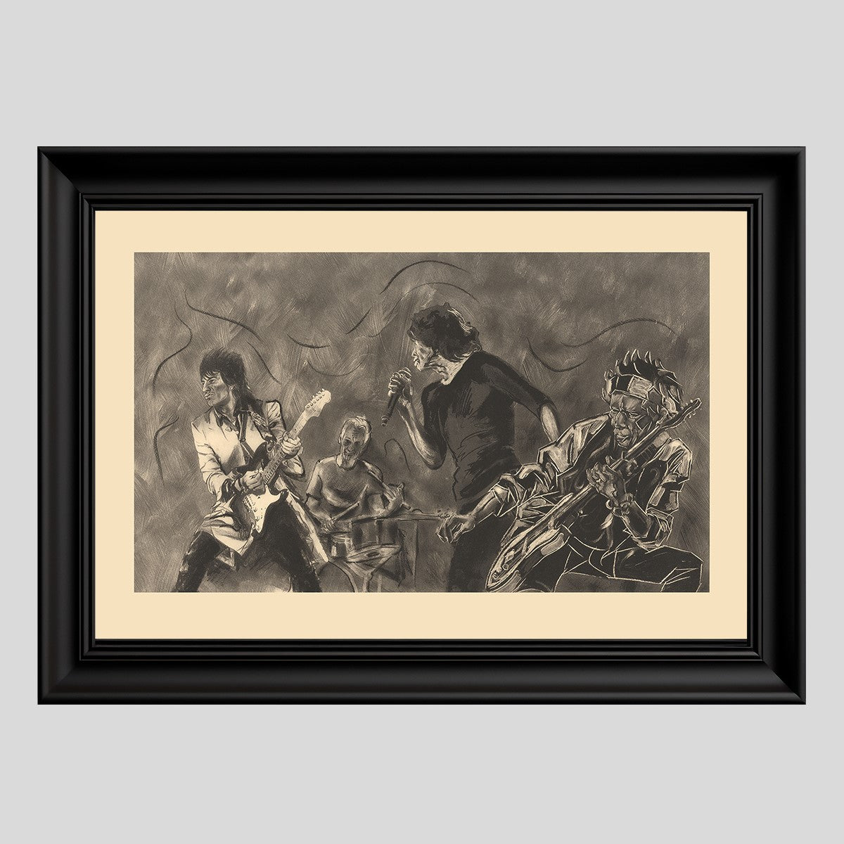 Ronnie Wood - Dance Part II Intaglio Print