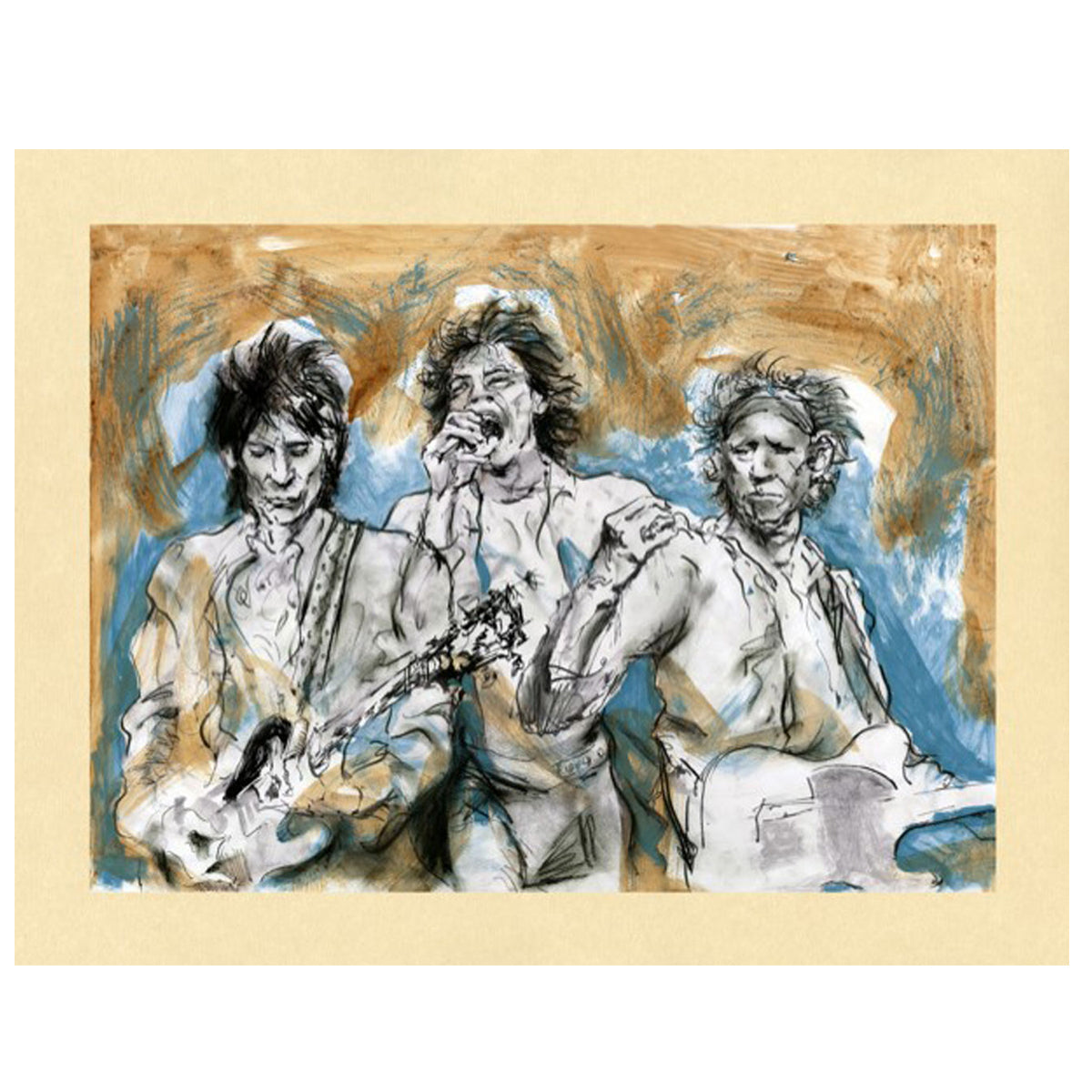Ronnie Wood - Group Study 1