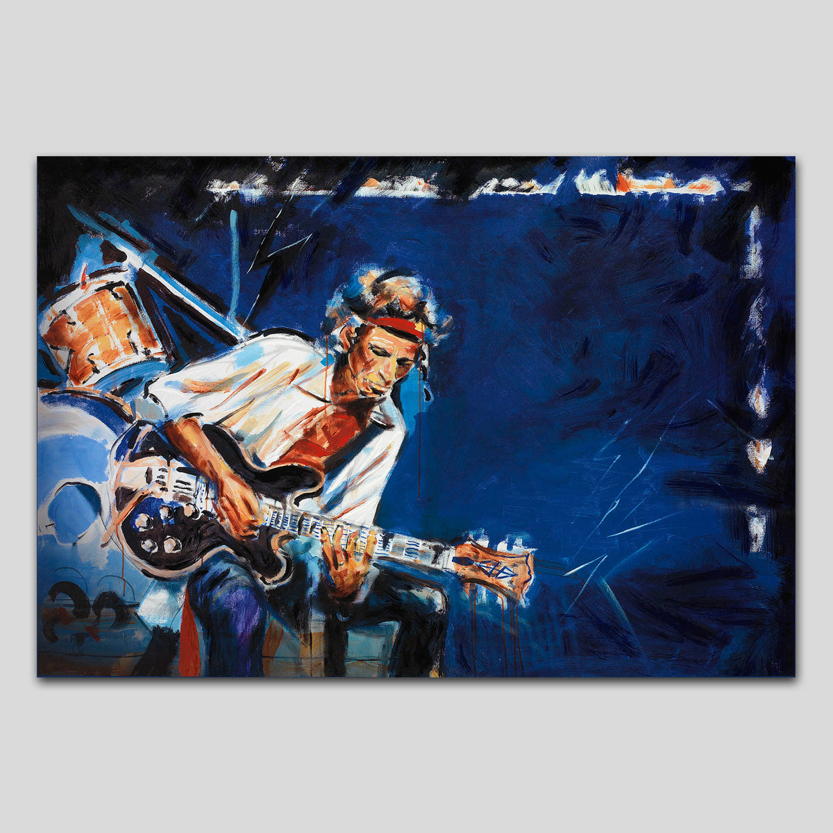 Ronnie Wood - Pensive II Canvas