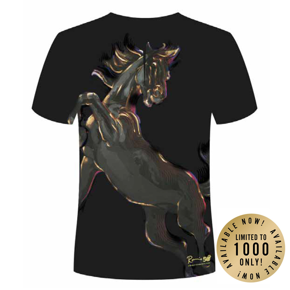 Limited Edition Wild Horses Black T-Shirt