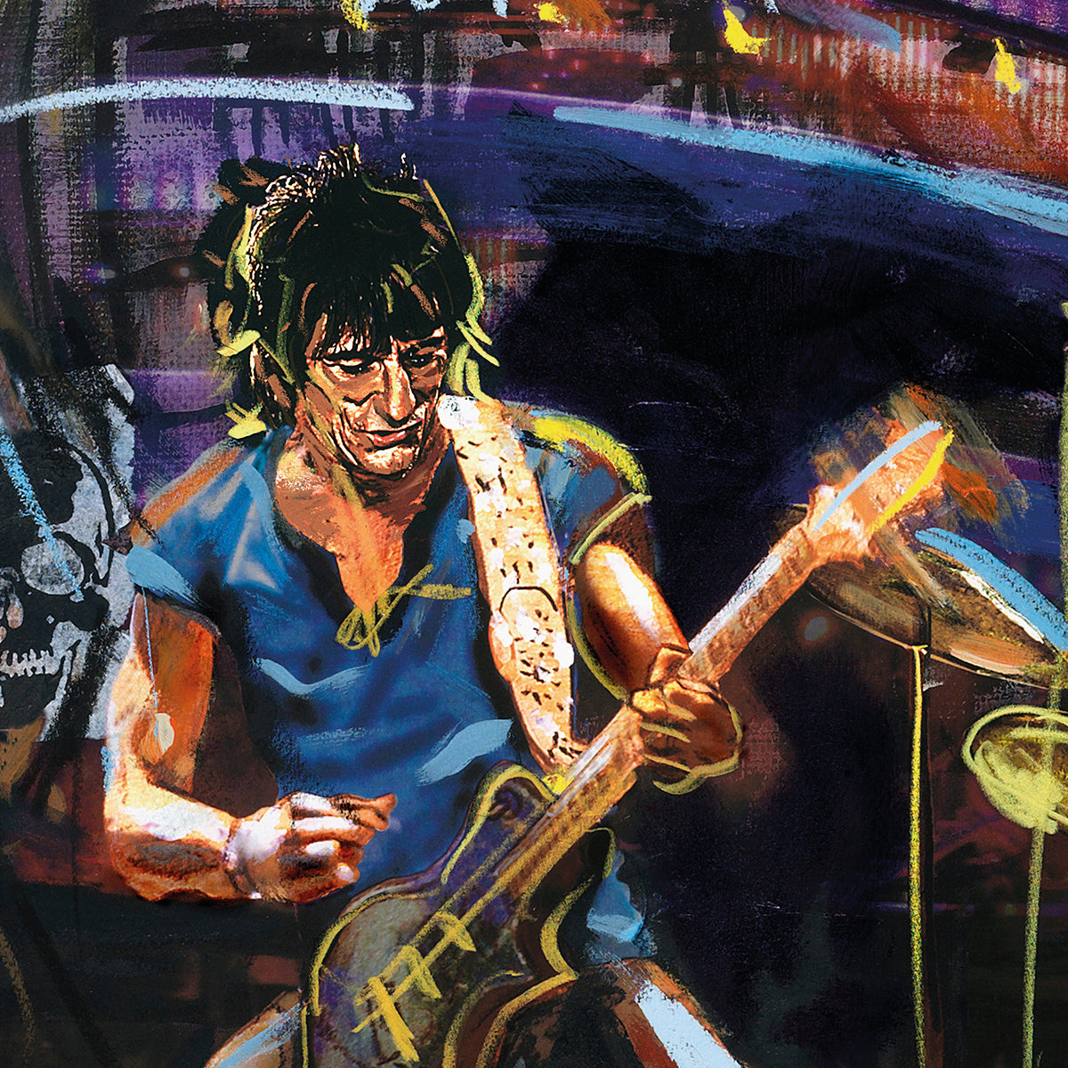 Skulls On Stage II - Collectors Series - Ronnie Wood UK
