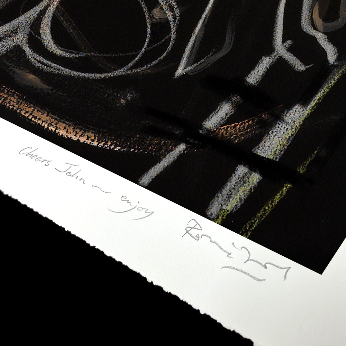 Ronnie Wood - Tight Section, 2025 (Personalised)