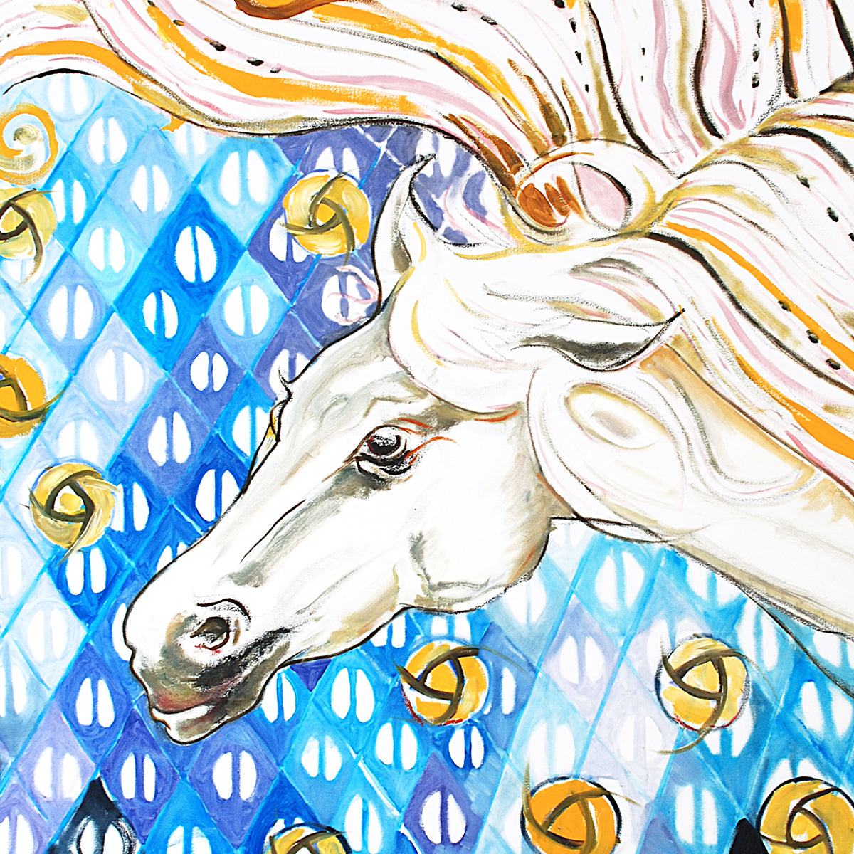 Ronnie Wood - Versace Horse