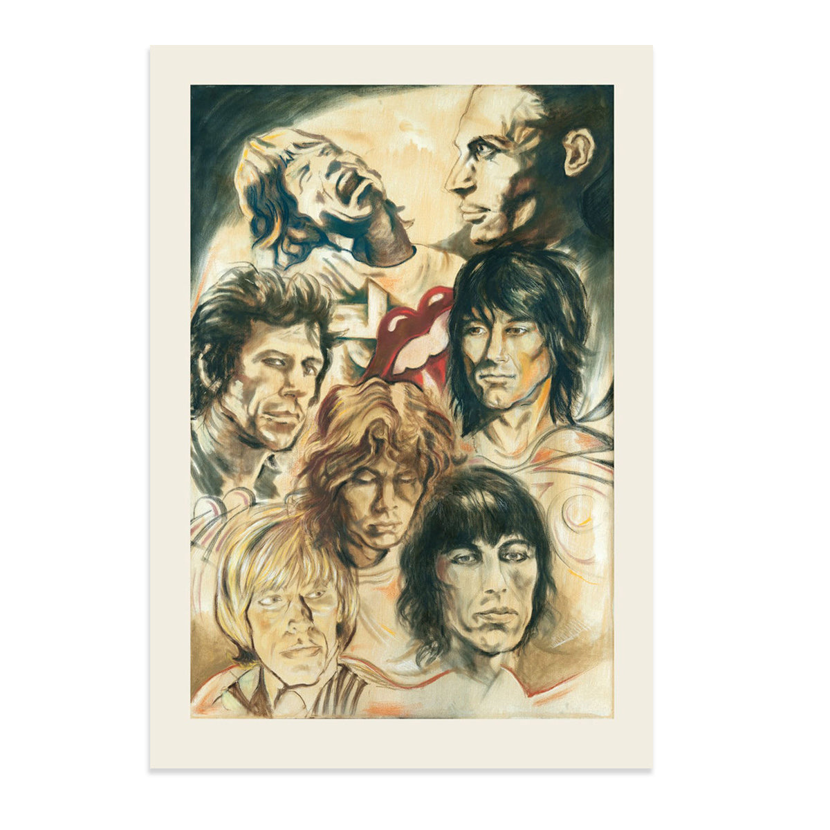 Ronnie Wood - Stones Through The Ages II (Medium Size)